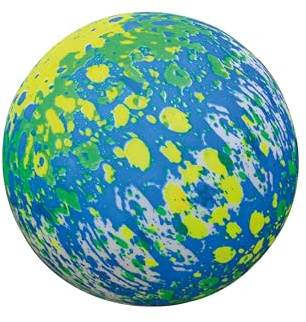 ALBI Unterwasserball, der Ball füllt Sich mit Wasser; mit Aufsatz zum Befüllen mit Wasser, mit Nadel zum Befüllen mit Luft, geeignet für Unterwasserspiele