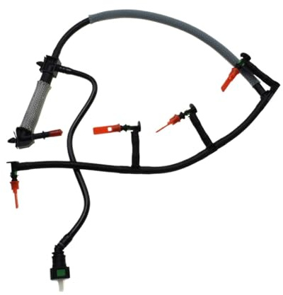 DEMULAX BK3Q9K022AG 1746583, for Ford, Transit MK7 MK8, for Land Rover, Defender 2.2 Öl 2011-2020 Kraftstoffleck-Rücklaufrohr-Schlauchklemmen RWD Turbolader-Ölrücklaufleitung