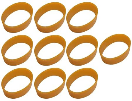 10 Stück Batterie-Spanngurt, elastisches Zurrband für Elektrowerkzeuge, Orange