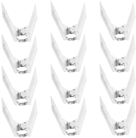 Sewroro 12 Tenedores para Asar Aves de Acero Inoxidable, Juego para Horno y Barbacoa Función Giratoria, Resistentes a Altas Temperaturas, Utensilios para Pollo Asado y Brochetas, Limpieza