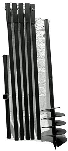 200 mm 6 meter Erdbohrer Brunnenbohrer Handerdbohrer Erdlochbohrer Brunnenbau Pfahlbohrer brunnenbohrgerät