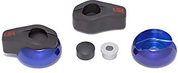 LSL Sturzpads für Anbausatz effektiver Schutz vor Sturzschäden blau 404398114094