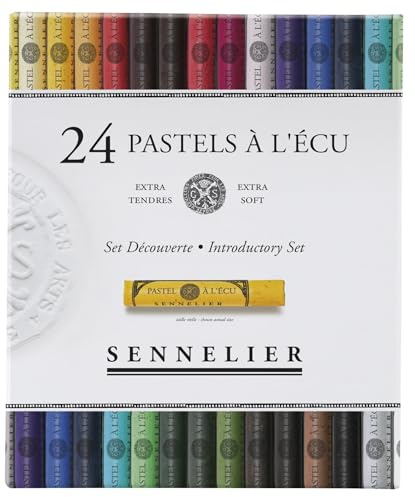 Savoir Faire Sennelier Soft Pastell-Set, 24 Stück