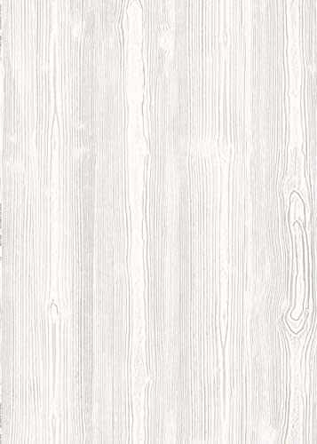d-c-fix Pellicola Adesiva per mobili legno Quadro white effetto legno - PVC plastica vinile impermeabile decorativa per cucina, armadio, porta carta rivestimento 67,5 x 150 cm