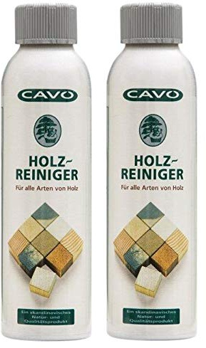 CAVO Holzreiniger 2x250 ml Konzentrat für alle Holzoberflächen