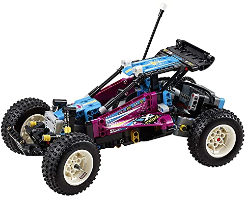 LEGO 42124 Technic Off-Road Buggy, CONTROL+ App-Controlled Retro RC Car with Sound, Toy for Boys and Girls