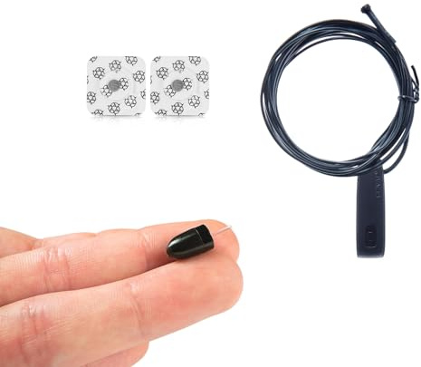 CooMax Oreillette Espion Bluetooth Invisible Casque sans Fil VIP Pro Microphone Examen - Micro Écouteur Espion Caché Appels Mobiles dans l'oreille Tricher (Oreillette Espion VIP Pro UltraMini BT MF)