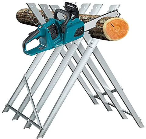 Izrielar Chevalet de sciage pliable - 81 x 80 x 80 cm - Pour travaux de scie à bois - Charge maximale : 150 kg
