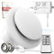 BUMSOU Extractor de Baño 100mm con Control Remoto, Sensor de Humedad y Temperatura, Temporizador, Ventilador Extractor de Aire Silencioso, Pantalla en Tiempo Real para Baño, WC y Cocina