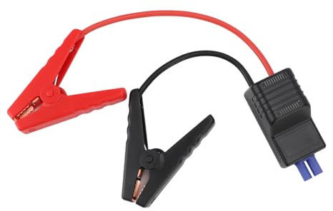 Cable de Arranque de Salto EC5 con Abrazaderas de Batería, 650A 12V con Pantalla Inteligente, Pinzas de Refuerzo de Batería de Servicio Pesado de 10awg, para un Paquete de