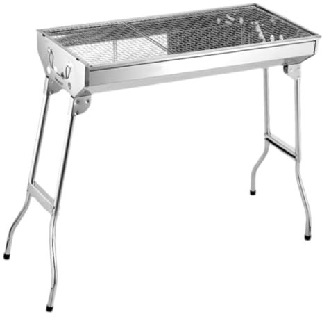 FUNOMOCYA 1stück Tragbarer Grill Faltbarer Bbq-grill Für Outdoor-aktivitäten Für Camping Und Gartenpartys Mit Optimaler Luftzirkulation