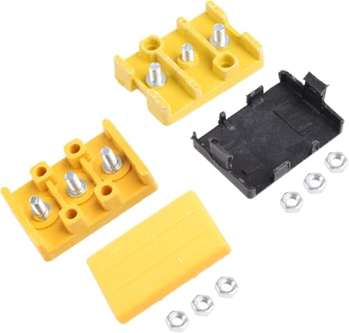 Random Electric for Bicycle Junction Storage E Bike Motor Controller Wire Connection Insulation Box Phase Battery Wire Connector, Adult Electric Bicycles Conduits(5.8cm/2.28×4.3cm/1.69×2.2cm/0.87)