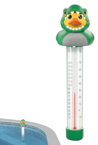 Thermomètre flottant pour piscine – Thermomètre amusant canard – Accessoire de bain pour piscine, spa hydroponique, baignoire pour bébé, pédiatrie, maison, voyage, piscine, réservoir intérieur, lac