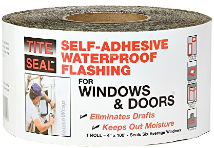 Cofair TS4100 Tite Seal Original Window Tape 4 x 100', 1, Wood