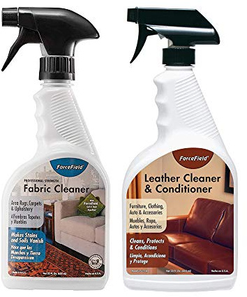 ForceField® Fabric Cleaner and ForceField® Leather Cleaner and Conditioner - 22oz each