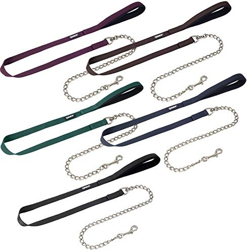 Eskadron Führleine/Führkette vernickelt - New Basic