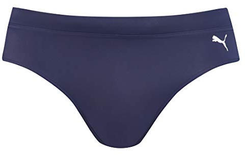 PUMA Herren Badehose Badeshorts Klassischer Badeslip Summer Brief Swim Shorts, Farbe:Navy, Bekleidungsgröße:XL