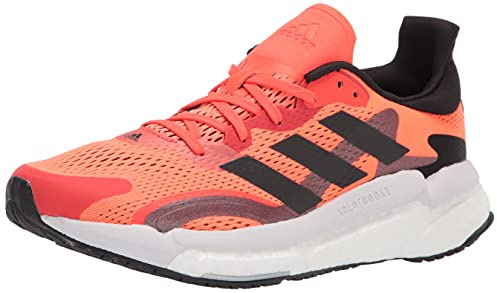 adidas Men's Boost 3 Trail Running Shoe, Solar Red/Black/Night Metallic, 11.5