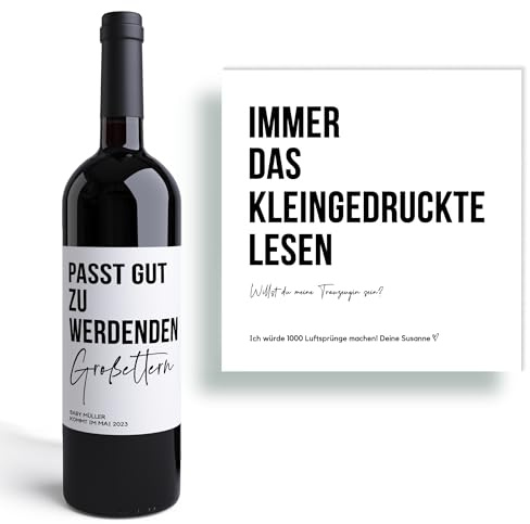 Trauzeugin I Personalisiertes Weinetikett I Hochzeit I Brautjungfern I Geschenk I Braut I Hochzeitsplanung I Hochwertiges Klebeetikett
