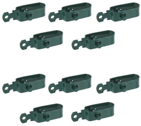 Garmix Drahtspanner Zaunspanner Zaundraht Spanner Seilspanner Sets in 2 Farben 3 Größen (Grün 105mm 10 Stück)