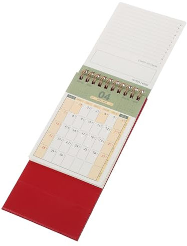 Lurrose Tischkalender Kleiner Monatskalender Kalender Desktop Kalender für Lehrer Schüler Büroangestellte mit Viel Platz für Notizen
