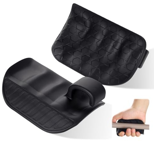 1 Paio Grip Palestra Antiscivolo,Impugnature Fitness in Silicone per Sollevamento Pesi,guanti da Allenamento per Uomini e Donne, Impugnature per Allenamento in Palestra/Esercizio,Protezione per le Man