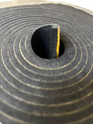 10m EPDM cinta de estanqueidad autoadhesiva 40mm x 5mm I estanqueidad para ventanas y puertas I junta de ventana puerta caucho para protección
