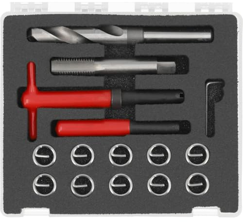 Juego de reparación de roscas M16 x 2,0. Yato