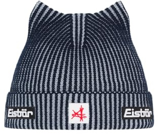 Eisbär Mütze Herren & Damen Sorra Ski Austria - Merino Wintermütze Unisex mit Fleece schützt vor Kälte und Wind - Strickmütze warme Beanie atmungsaktiv Skimütze Haube mit Ohren aus Österreich
