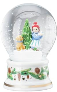 Hutschenreuther Weihnachten Sammelkollektion 2025 Schneekugel Weihnachtsspiele Höhe 12 cm; Jahresartikel