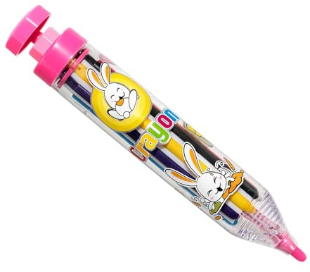 Générique Matite rotanti a pressione, morbide e sicure, per artisti, penne di colore portatili, per casa, scuola, viaggi, classe asilo, ragazza