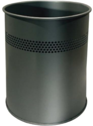 Twinco – m520101 – Papierkorb Metall 15lt