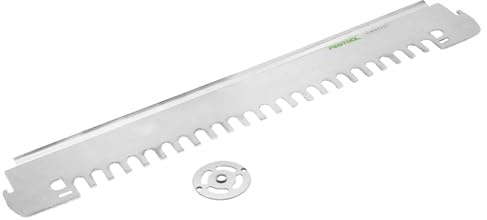 Festool Zinkenfrässchablone VS 600 SZ 20 mit Kopierring Ø 24 mm | Schwalbenschwanz-Schablone für halbverdeckte Verbindungen - Zinkengröße 20 mm - für OF 1010
