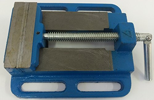 Morsa piatta da banco 100 mm, morsa per trapano a colonna o normale, versione robusta EN-224467