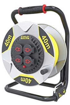 Stanley - FatMax 227161 Enrouleur, Noir, Jaune, Gris