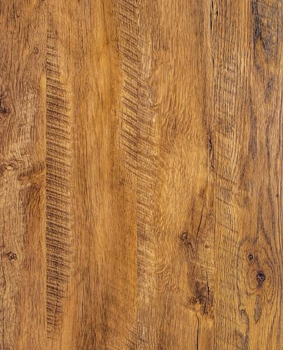 Erfoni Brown Wood Grain Contact Paper Wood Look Wallpaper Rustic Faux Wood Peel and Stick Wallpaper 17.7x 78.7 Modern Removable Self Adhesive Wall Paper for Kitchen Cabinets Countertop Decor