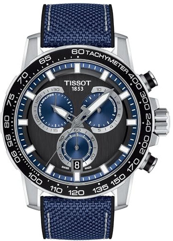 TISSOT Supersport Chrono Men's Blue Watch T125.617.17.051.03