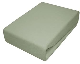 Spannbettlaken Kinderbett Jersey 60x120 70x140 80x160 Top Qualität Hohe Gewicht 180g/m2 (80x160, Mint)