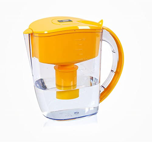 EvAnem Kitchen Fridge Door Water Filter Jug, 3.5 Litres Water Filter Jug Combo, Reduction Microplastics, Chlorine, Limescale Impurities, Cartridges Water Cooler,F