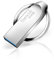 Memoria USB 64gb 3.0, Metal Pendrive 64 GB USB 3.0 Flash Drive Impermeable USB Stick 64gb para Computadoras, Tabletas Almacenamiento DE Datos Externo.Velocidad de Lectura 80 MB/s (Plata)