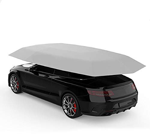 Dachzelt, automatisch zusammenklappbarer, ferngesteuerter Auto-Regenschirm, multifunktionaler tragbarer Auto-Schutz-Auto-Zelt-Sonnenschutz, bewegliches Carport-Überdachung für Outdoor-Campingzelt,