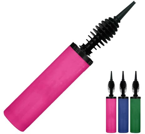 RMTech Balloon Pump, Inflator for Balloons, Toy Blower, Foil and Confetti Professional Pumper, Manual Hand Pump, Dual Action Hand Air Pump for Balloons.