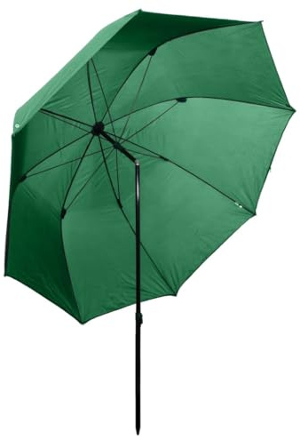 Solivagant Angelschirm Grün 300x240 cm, Garten Balkon,Sonnenschirme Sonnenschutze, 4.3 kg-91028