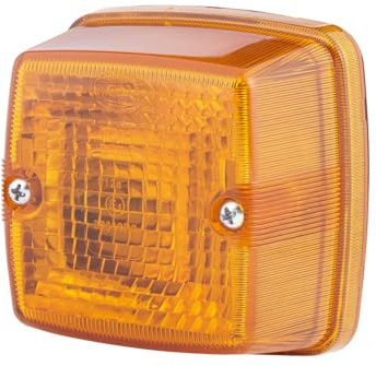 HELLA 2BA 003 014-011 Blinkleuchte - 12/24V - Anbau - Lichtscheibenfarbe: gelb - hinten/links/rechts