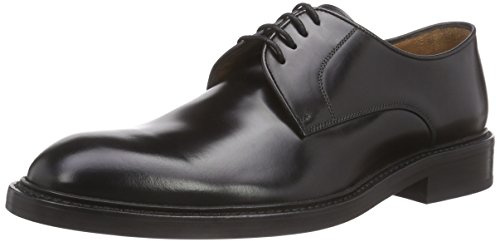 Lottusse L6710 Zapatos de Cordones Derby, Hombre, Negro (Jocker P. Negro), 40 EU (6.5 UK)