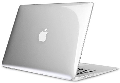 Fintie Hülle Kompatibel mit MacBook Air 13 (2010-2017) A1466/A1369 | Ultradünne Plastik Hartschale Schutzhülle Snap Case, NICHT Kompatibel mit MacBook Air 13 2020, Transparent