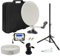 PremiumX Camping Satelliten-Anlage Mobile Antenne im Koffer Single LNB TV SAT-Finder 10m Koaxial-Kabel F-Stecker Dreibein Stativ