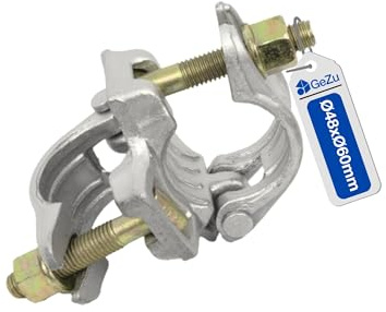 GeZu Impex Reduzier Normalkupplung SW 22 Gerüstschelle 48 x 60 mm Gerüstkupplung