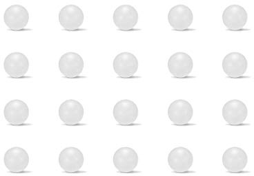 5 mm PP Kugeln aus robustem Kunststoff, Präzisionskugeln, 100 Stück