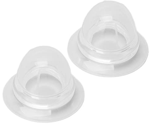 Luqeeg 2 Paar Nippelsauger, Silikon-Nippelkorrektor für Flache Umgekehrte Brustwarzen für Stillende Mütter oder Frauen, Junge Mädchen, Sogar Männer, Nippelabzieher, Nippelverlängerung